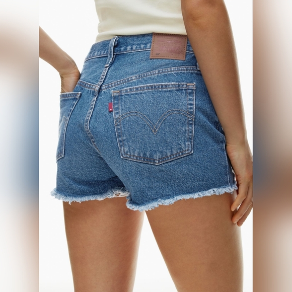 Levis 501 Shorts  Size 24  NWT - Picture 6 of 12